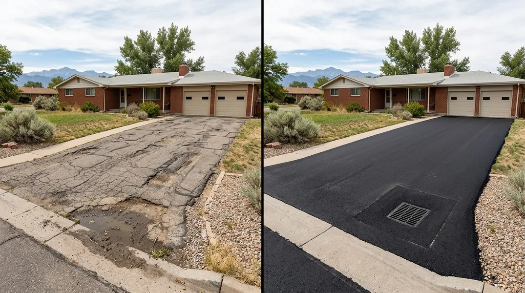 Result asphalt paving in Pueblo - Pueblo Asphalt Paving